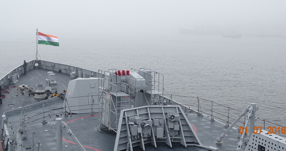 Indian Warships visit Vladivostok, Russia