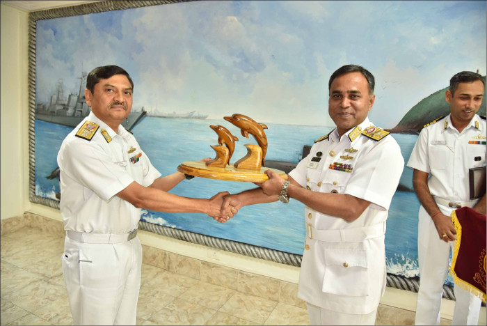 Bangladesh Navy Delegation visits Eastern Naval Command
