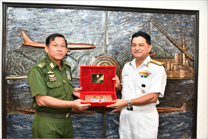 Commander-in-Chief of Myanmar Armed Forces visits ENC