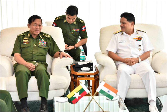 Commander-in-Chief of Myanmar Armed Forces visits ENC