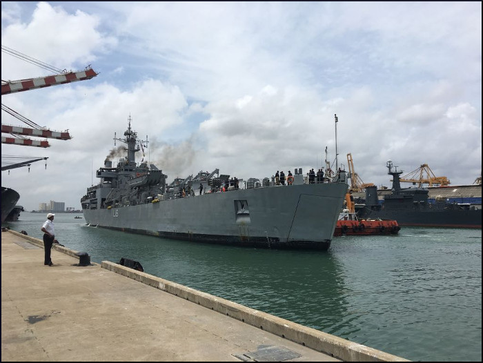  Flood Relief Operations in Sri Lanka by Indian Navy