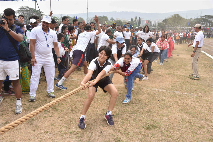 Sports Olympiad Held at ENC