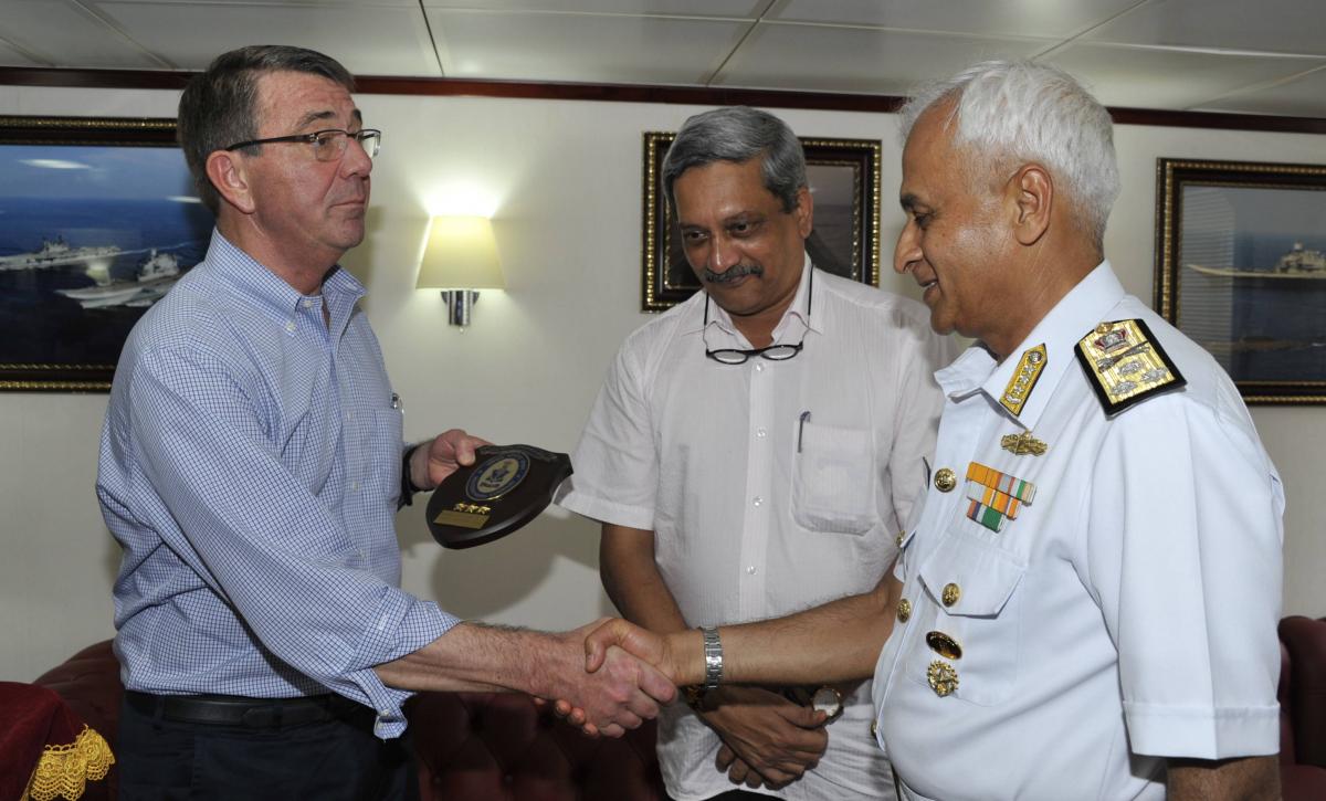 Visit of Dr Ashton Carter, Secretary of Defense, USA to Karwar