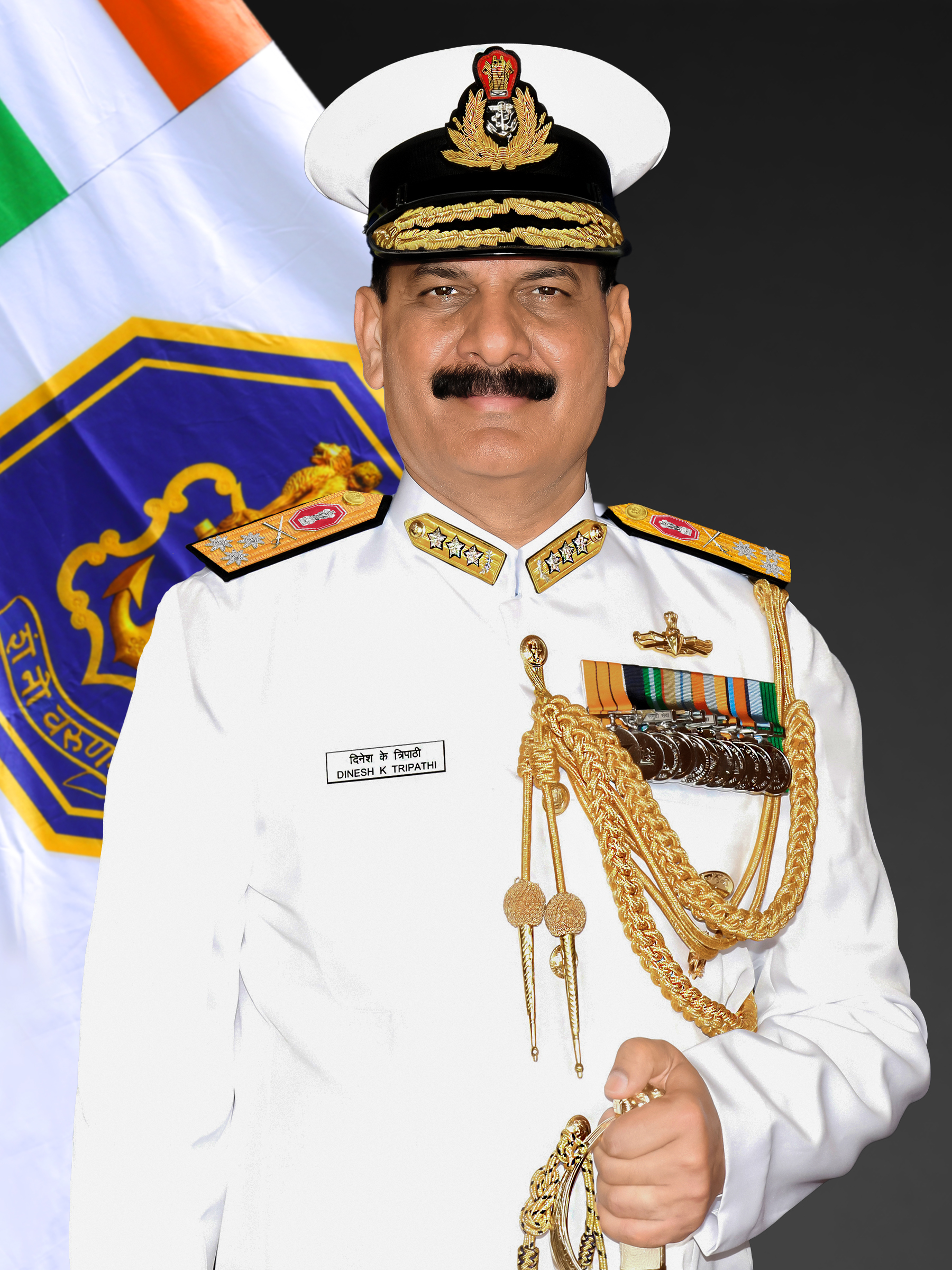 Vice Admiral Dinesh K Tripathi, AVSM, NM