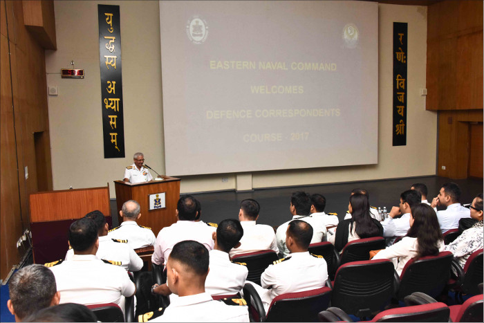 Defence Correspondents Course gets Underway at Visakhapatnam