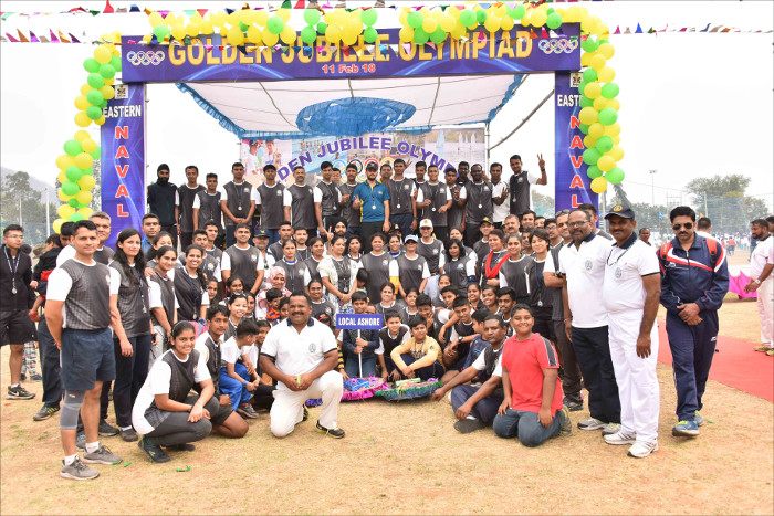 Sports Olympiad Held at ENC