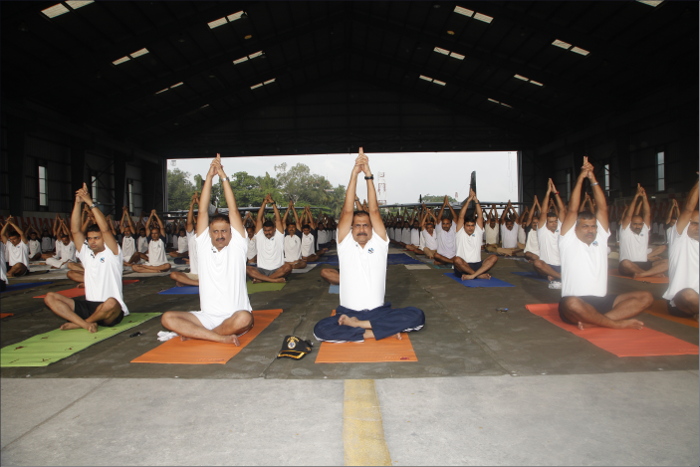 Southern Naval Command celebrates International Yoga Day 2017 