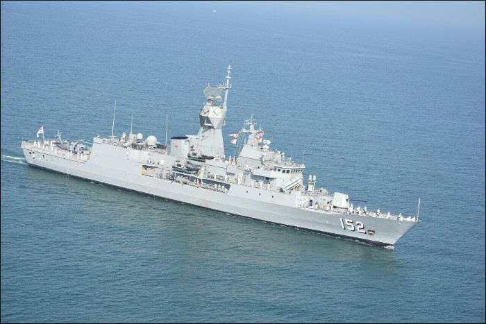 Australian Navy Ship HMAS Warramunga Visits Goa