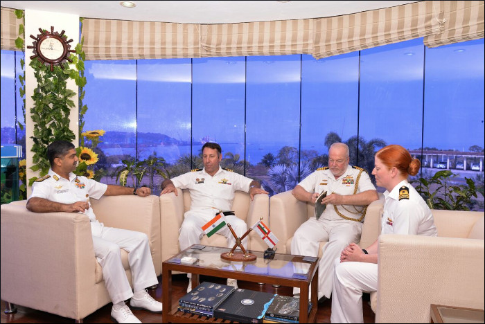 Australian Navy Ship HMAS Warramunga Visits Goa