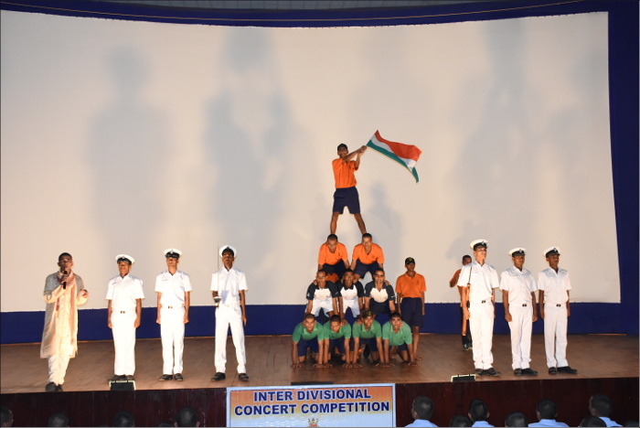 Inter-divisional Concert Competition Held at INS Chilka