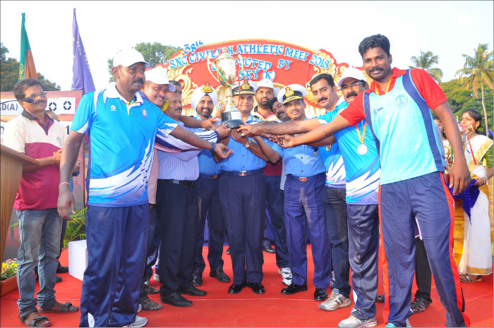 Civilian Athletic Championship at Naval Base, Kochi