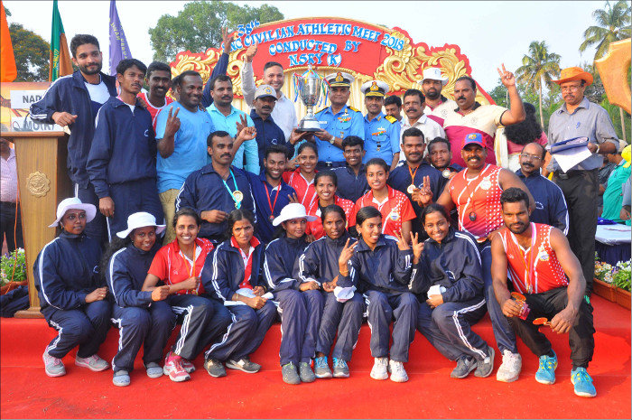 Civilian Athletic Championship at Naval Base, Kochi