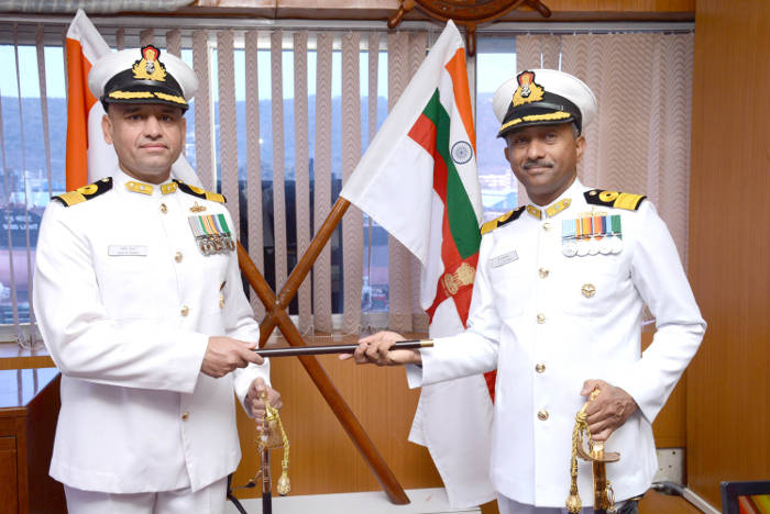 Commodore Sanjiv Issar takes over as Naval Officer-in-Charge, Andhra Pradesh