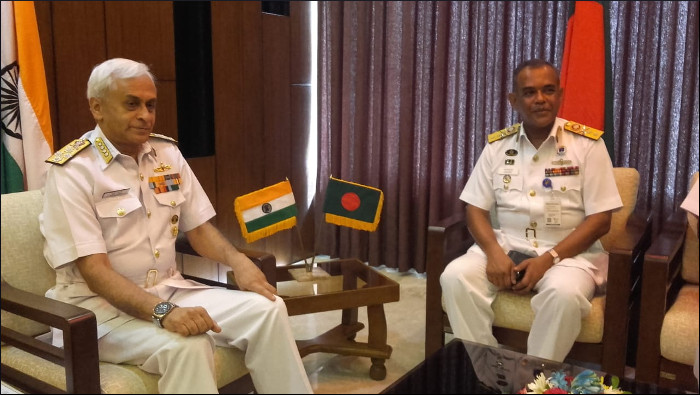बांग्लादेश नौसेना और भारतीय नौसेना में कार्पैट का उद्घाटन