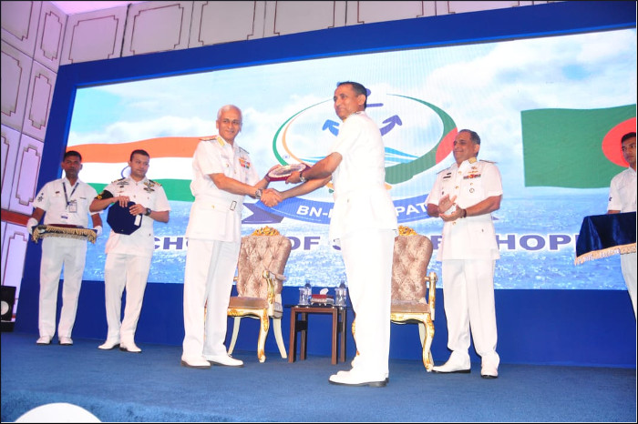 Inauguration of Corpat Bangladesh Navy and Indian Navy