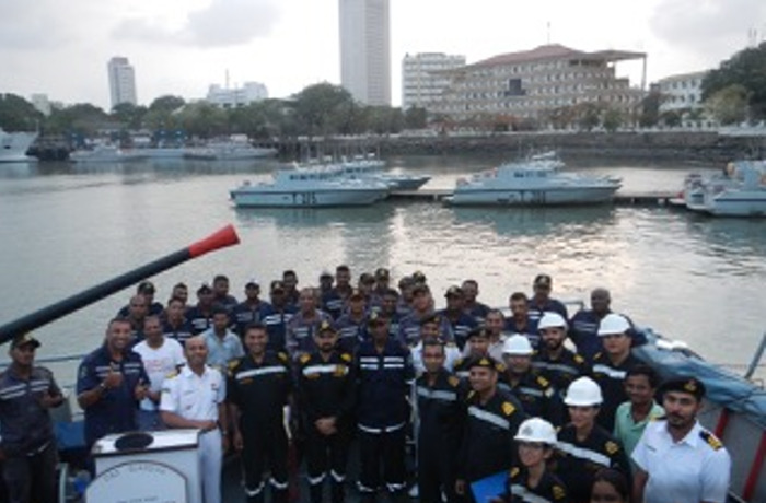 Naval Dockyard Completes Refit for Mauritius Coast Guard Ship