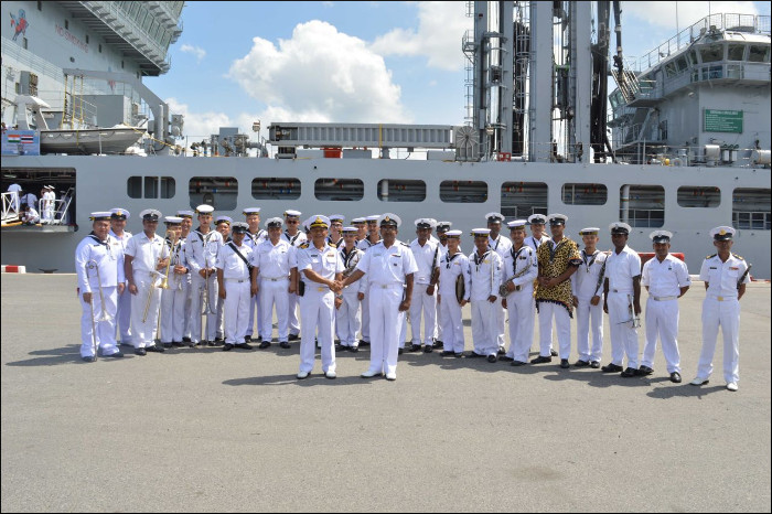 Eastern Fleet Ships on Overseas Deployment to Malaysia and Thailand