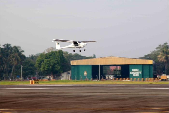 Southern Naval Command Inducts Microlight Aircraft ‘Garud’