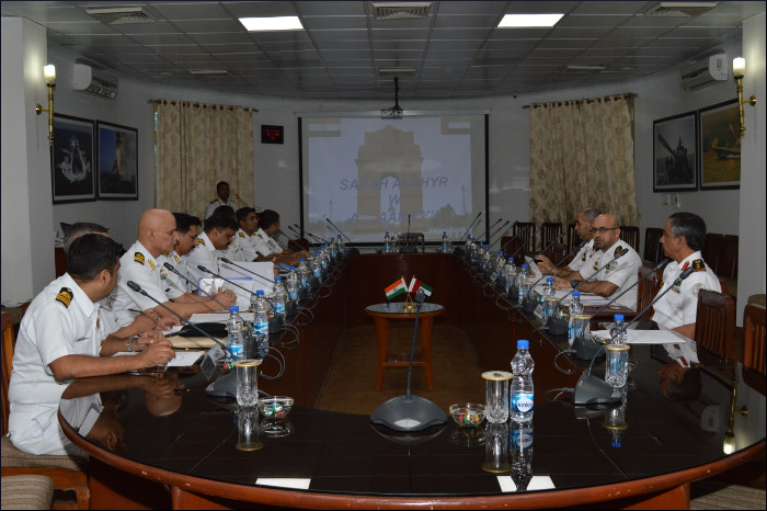 6th Indian Navy – United Arab Emirates Navy Staff Talks Held at New Delhi from 18 – 20 september 2017