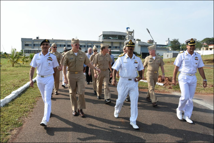 Indo-US Joint Working Group on Aircraft Carrier Technology Cooperation (JWGACTC) Visits Goa