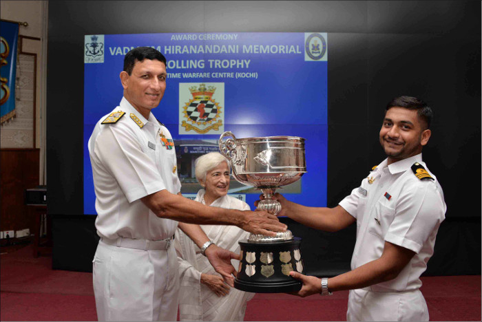 Vice Admiral GM Hiranandani Rolling Trophy Awarded
