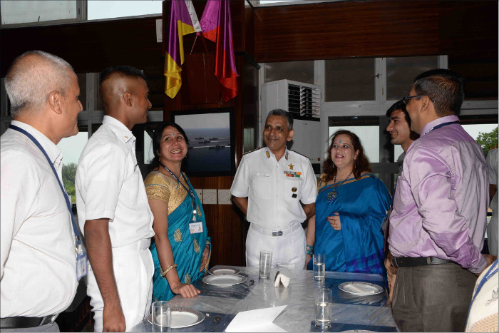 Valedictory Lunch Held at Indian Naval Academy