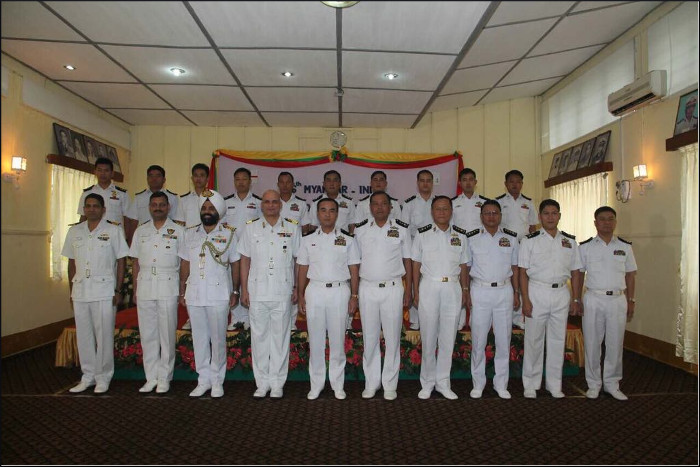 Sixth Indian - Myanmar Navy Staff Talks 