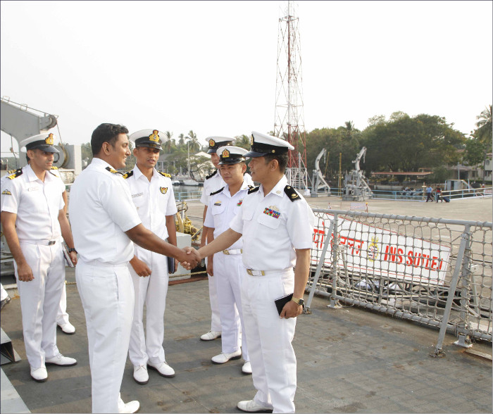 Myanmar Navy (MN) Delegation visits Southern Naval Command (SNC)
