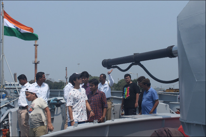 Indian Naval Ships Open to Visitors as a Part of Navy Week 2017