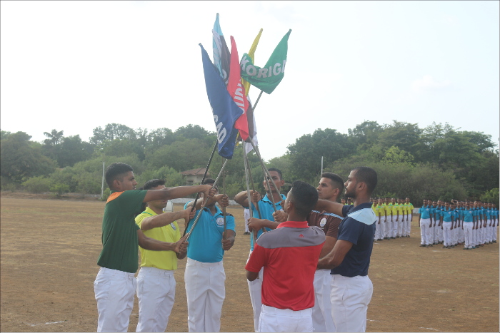 इंट्रा-डिवीजनल एथलेटिक्स चैंपियनशिप भा नौ पो शिवाजी में आयोजित की गई