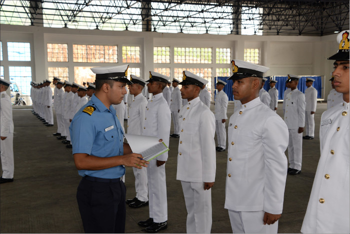 Inter Squadron Drill Competition for Spring Term 2018 at INA