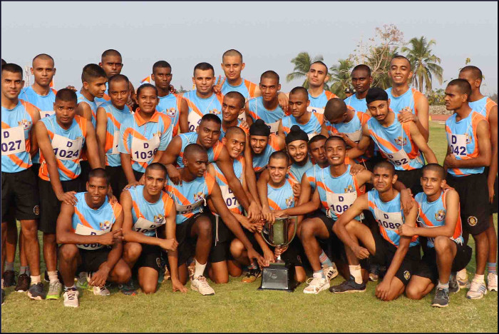 Inter Squadron Novices Cross Country Championship Held at Indian Naval Academy