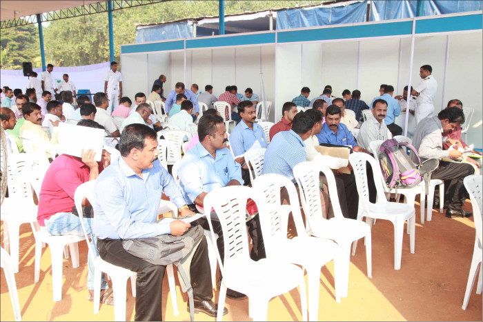 Tri-Services Ex- Servicemen Job Fair at Naval Base, Kochi
