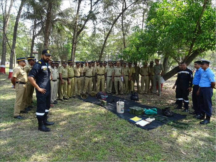 Familiarisation Training for Kerala State Coastal Police Personnel