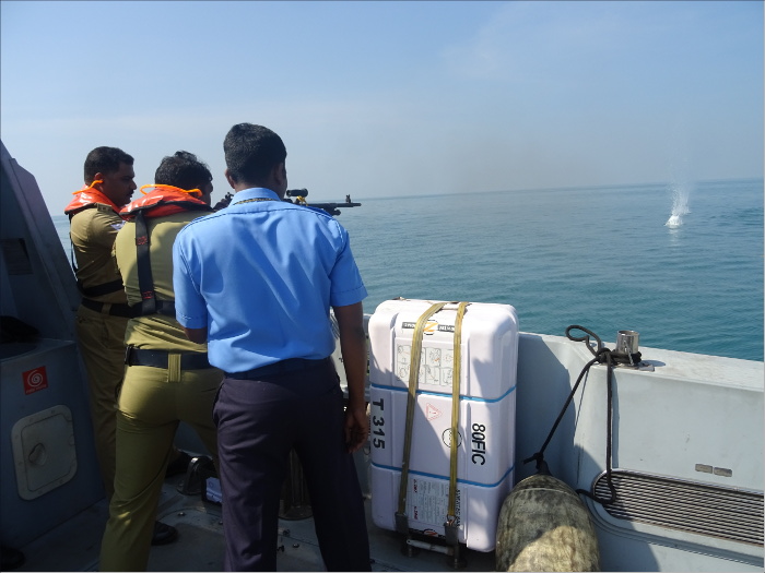 Familiarisation Training for Kerala State Coastal Police Personnel