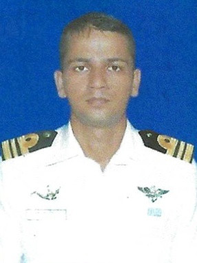 Nao Sena Medal (Gallantry) Lt Cdr Ravindra Singh Chaudhary (07270-Y)