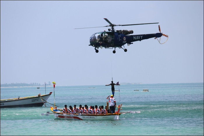 Indian Navy Participates in Minicoy Festival 