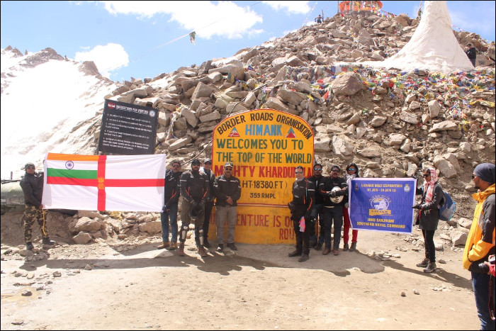 SNC Conducts Motorcycle Expedition at Leh &  Ladakh