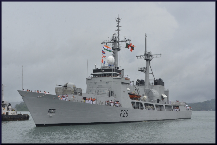 Visit of Bangladesh Naval Ships to Port Blair