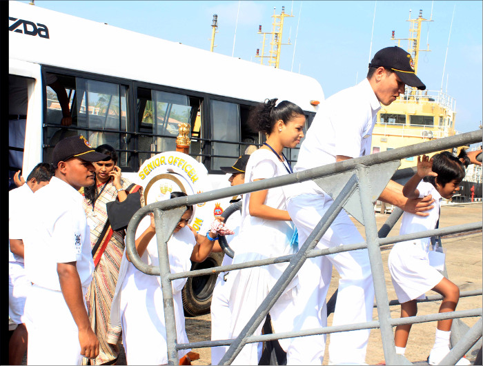 Special Children and Senior Citizens Visit Naval Base Kochi | Indian Navy