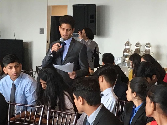 Students from Navy Children School, Mumbai participated in the Indian International Model United Nations (IIMUN) at the United Nations Headquarters, New York 