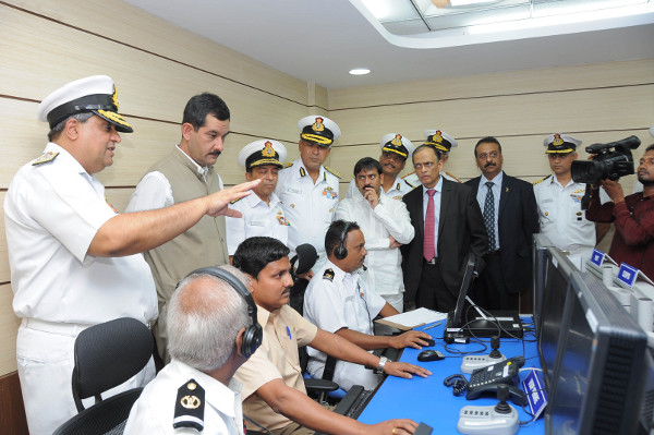 Shri Jitendra Singh, Honourable Raksha Rajya Mantri, Vice Admiral Anil Chopra, Flag Officer Commanding-in-Chief, Eastern Naval Command, Vice Admiral MP Muralidharan, Director General Coast Guard, Members of the Parliament and Legislative Assembly from the region as well as various dignitaries of the District Administration, Central / State Government agencies at the remote station of Radar Surveillance Station after inauguration