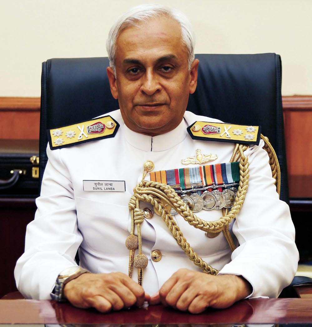 Vice Admiral Sunil Lanba, AVSM