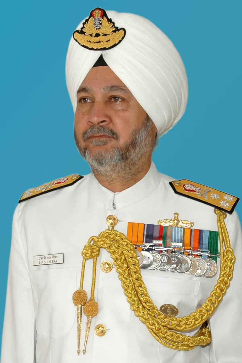 Vice Admiral Surinder Pal Singh Cheema PVSM, AVSM, NM