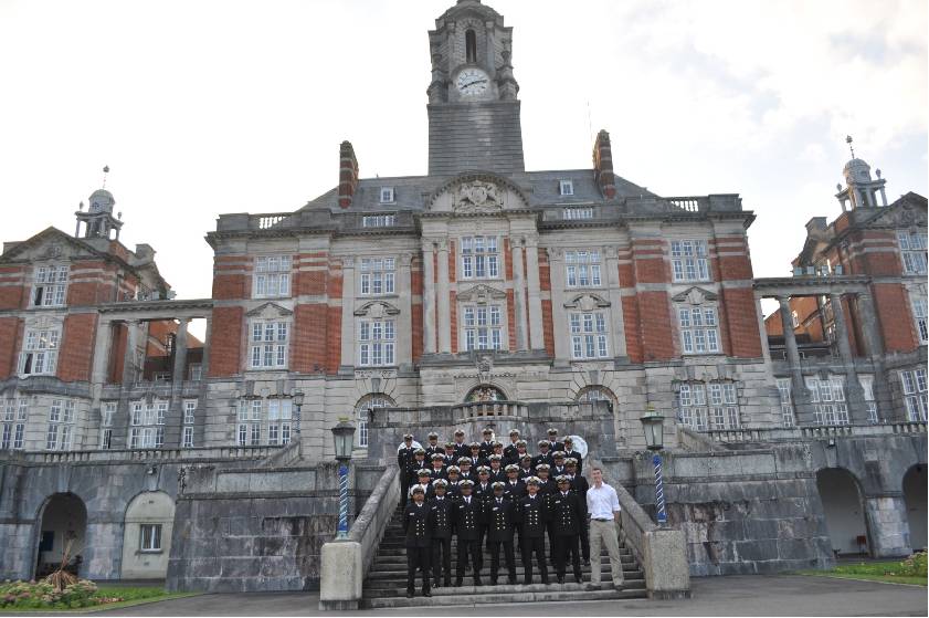 Sea Trainees visit to Britannia Royal Naval College