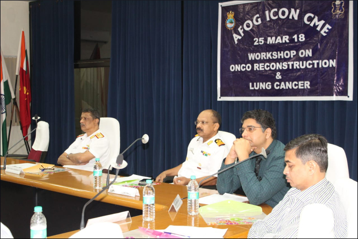 Workshop on Reconstruction Oncology and Lung Cancer at Naval Base, Kochi