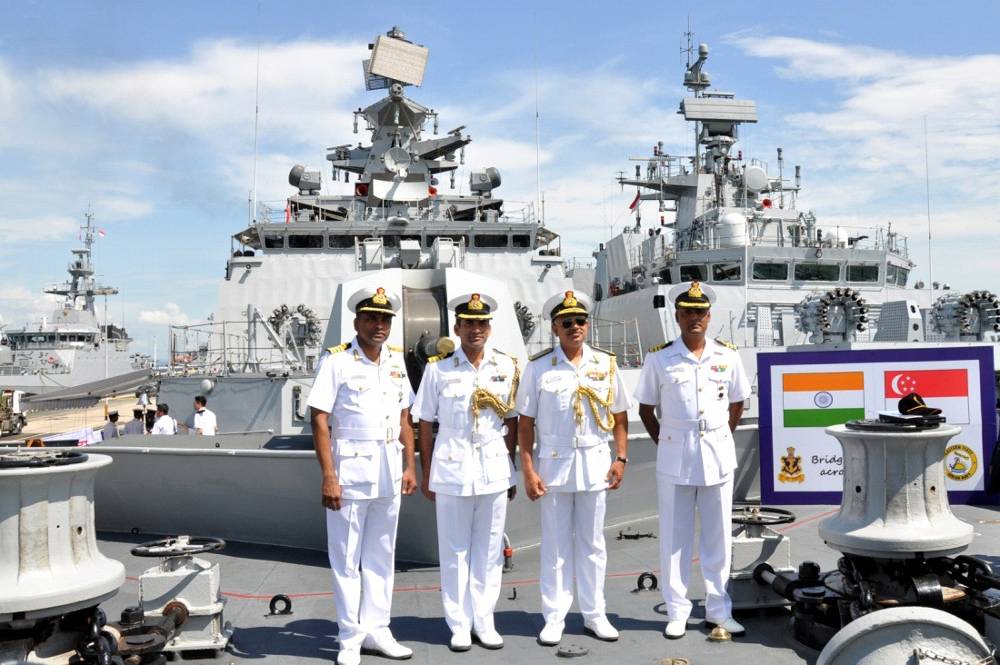 Flag Officer Eastern Fleet with DA, Singapore and Fleet Ships Commanding Officers
