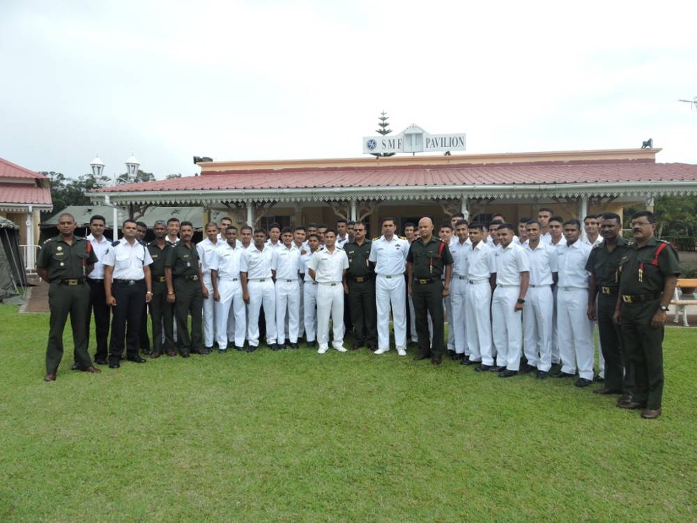 Sea Trainees visiting Special Mobile Force (SMF) HQ