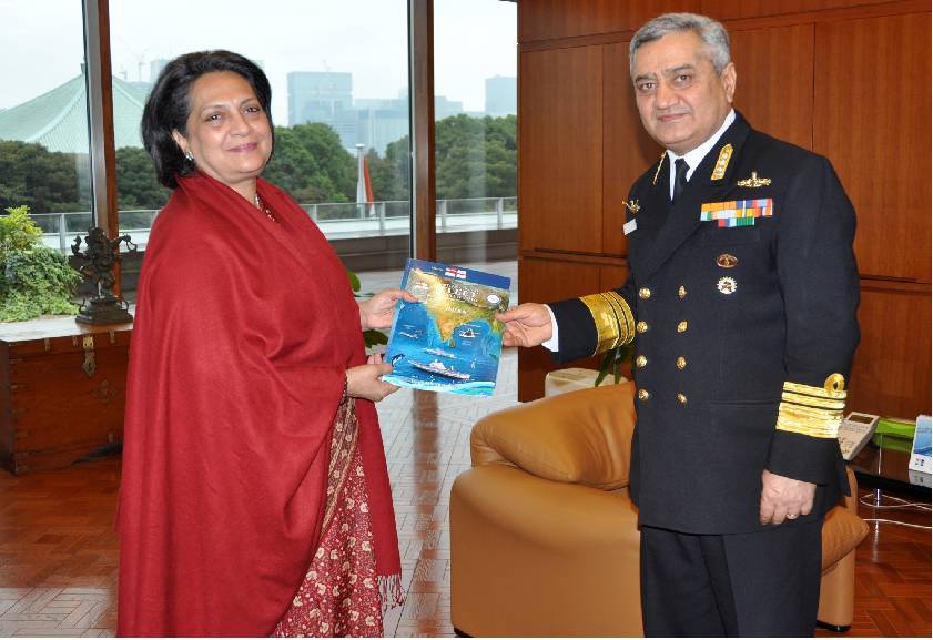 With HE, MS Deepa Gopalan Wadhwa, Indian Ambassador to Japan