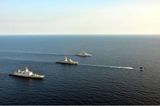 Indian Singapore Navy Bilateral Exercise